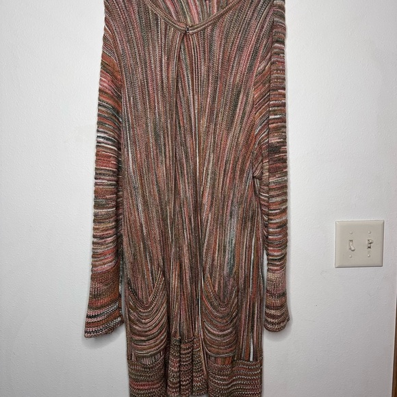 CJ Banks Sweaters - CJ Banks Earthy Tones Women's Cardigan